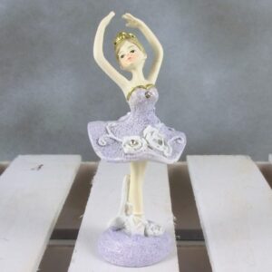 bomboniere ballerina in resina colorata