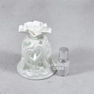 bomboniera claraluna campana bianca