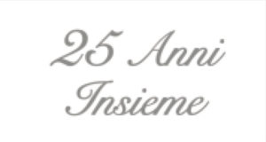 BOMBONIERE 25°ANNI nozze d'argento