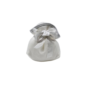 Sacchetto anniversario matrimonio nozze d'argento