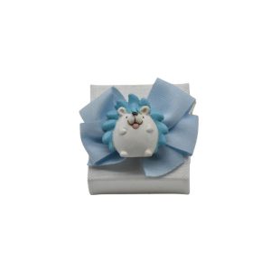 Scatolina porta confetti con calamita riccio