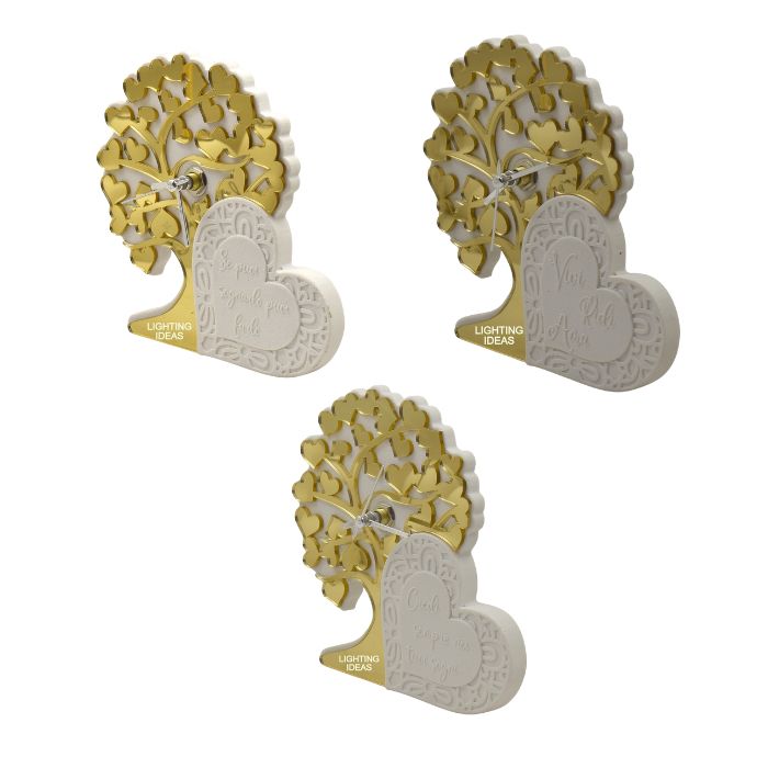 Bomboniera orologio Dolcicose albero della vita oro