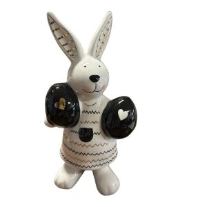 coniglio con uova nere coniglio pasquale